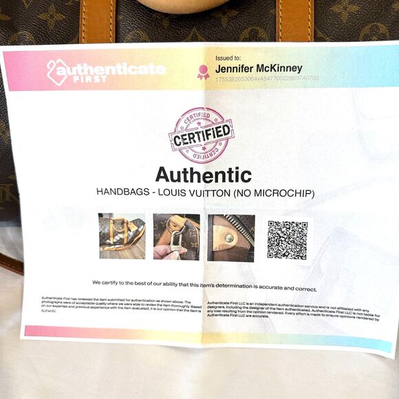 Louis Vuitton Monogram Keepall Bandouliere 55 With Strap COA Included - Picture 14 of 14